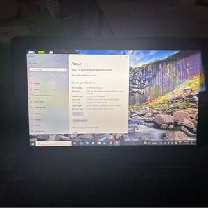 Sleek Black Laptop for Home Office